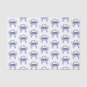 Krab Decoratief Weefsel Papier Patroon Strand