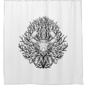 krab douchegordijn (Voorkant)