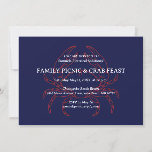 Krab Feed Party Kaart