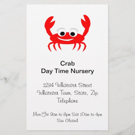 Krab Flyer (Voorkant)