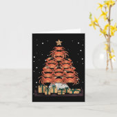 Krab Kerstboom Krab Kerstboom Tank Top2  Kaart (Gele Bloem)