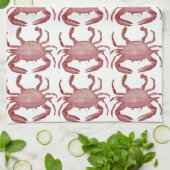 Krab keukenhanddoek (Gevouwen)