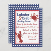 Krab & Lobster. Kaart (Voorkant / Achterkant)