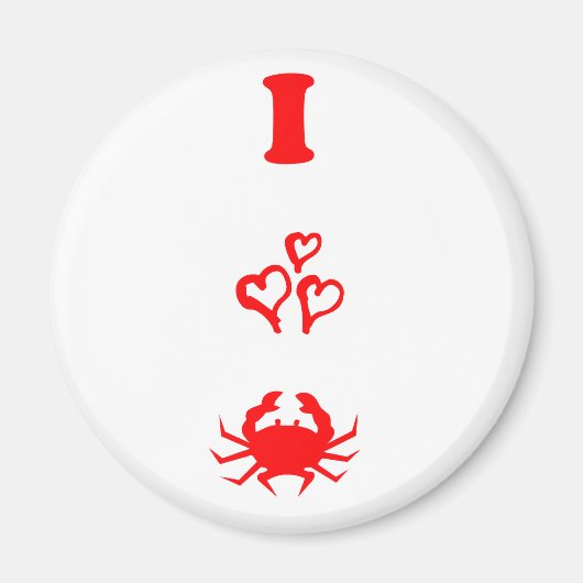 krab magneet (Voorkant)