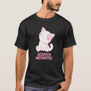 Krab Meowster Kat Humor Kitten Grap Kat Moeder 6 T-shirt