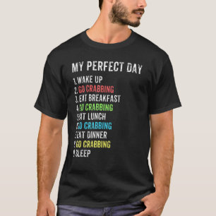 Krab Minnaar Krabben Vissen Blauwe Krabben Zeevruc T-shirt