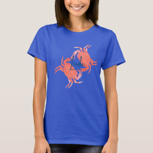 Krab Oceaankust Zeedier T-shirt