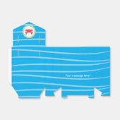 Krab onder Zee Birthday Bedankdoosjes (Uitgevouwen)