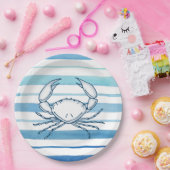 krab papieren bordje (Feest)