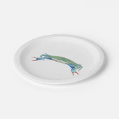 krab papieren bordje (Gekanteld)