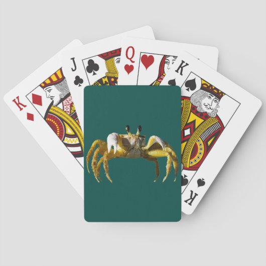 krab pokerkaarten (Achterkant)