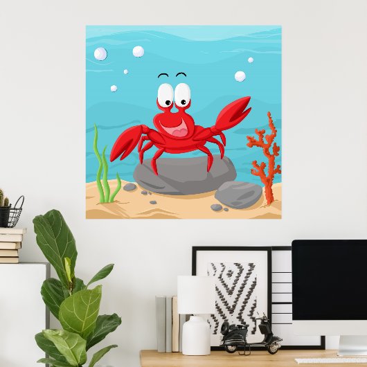 krab poster (Thuiskantoor)