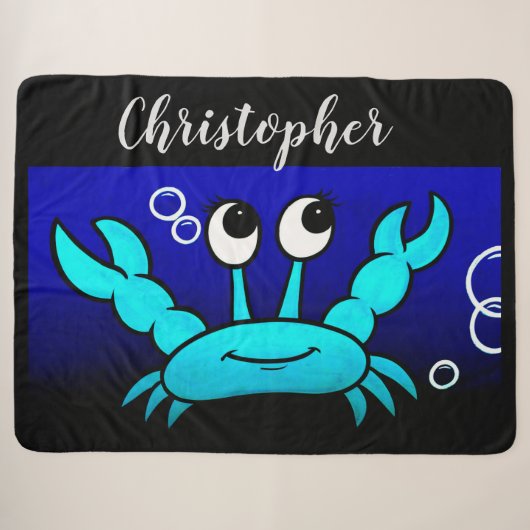 krab sherpa deken (Voorkant (horizontaal))