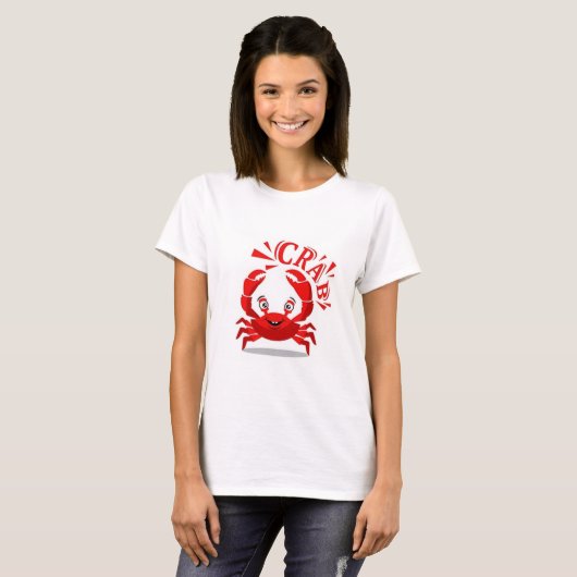 krab t-shirt (Voorkant volledig)
