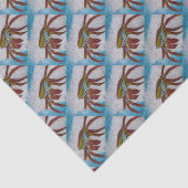 krab tissuepapier (Detail)