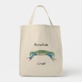 krab tote bag (Achterkant)