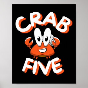Krab Vijf Poster