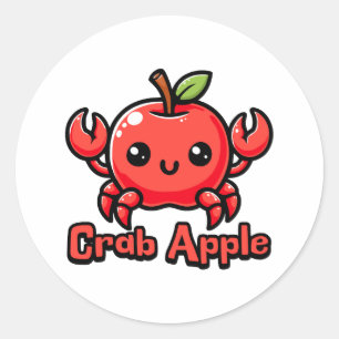 Krabappel Schattigee krabappel Pun Ronde Sticker