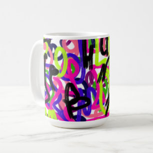 Krabbelen in kleuren koffiemok