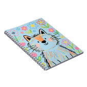 Krabbelkat notitieboekje blauw notitieboek (Rechterzijde)