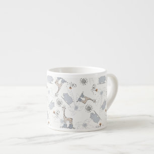 krabbelpatroon 2 espresso kop