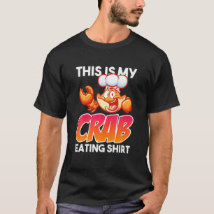 Krabben: Funny Feeling Crabby Seafood T-shirt