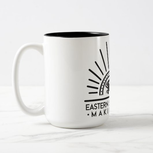 Krabben op de Shore Coffee Mok (Links)