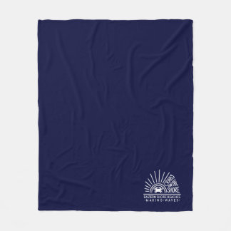 Krabben op de Shore Corner Logo Fleece Blanket