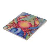 Krabben Tegel Tegeltje (Zijkant)