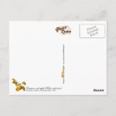 Krabbenappel - illustratie briefkaart (Achterkant)