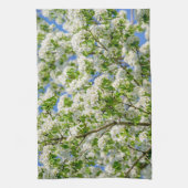 Krabbenappelbloesem Theedoek (Verticaal)