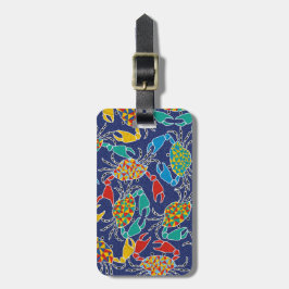 Krabbenklauwen - Bagagerekje Bagagelabel