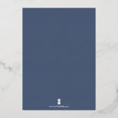 Krabbenkoken Zomerfeest Folie Uitnodiging (Achterkant)