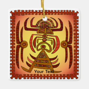 Krabbenvrouw Keramisch Ornament