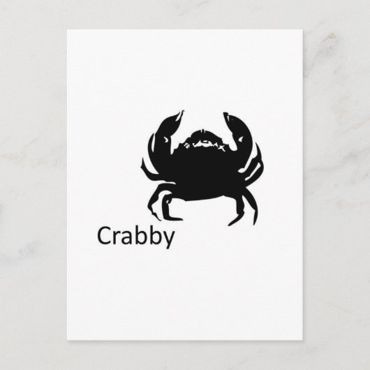 krabby briefkaart (Voorkant)