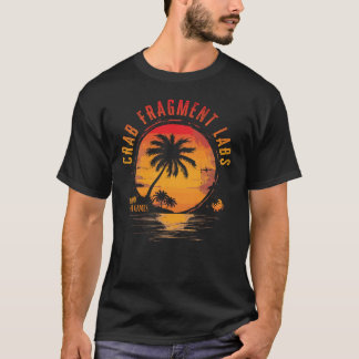 Krabfragment Labs (zonsondergang) T-shirt