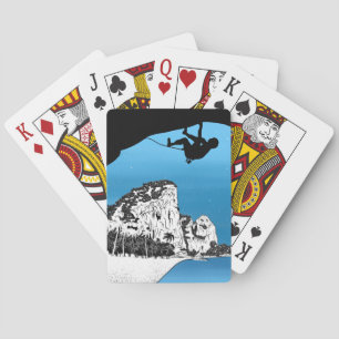 Krabi Rock Klimmen Thailand Pokerkaarten