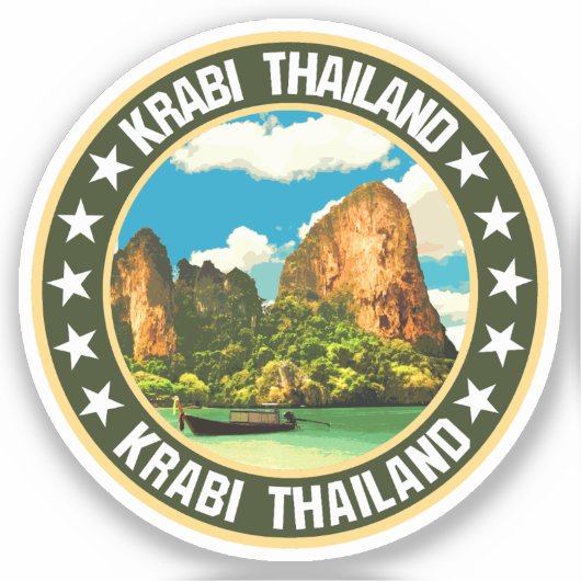 Krabi Sticker (Voorkant)