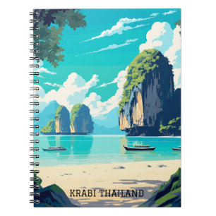 Krabi Thailand Beach Paradise Travel Notitieboek