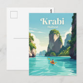 Krabi, Thailand Briefkaart (Voorkant / Achterkant)