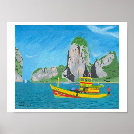 Krabi, Thailand Poster (Voorkant)