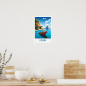 Krabi Thailand Reisprint Poster (Keuken)