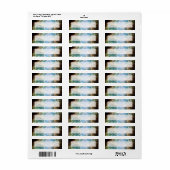 Krabnevel - Hubble-telescoop Etiket (Full Sheet)