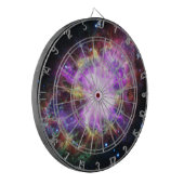 Krabnevel supernova restant Hubble Composiet Dartbord (Voorkant Links)