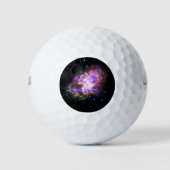 Krabnevel supernova restant Hubble Composiet Golfballen (Voorkant)