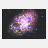 Krabnevel supernova restant Hubble Composiet Inpakpapier Vel (Voorkant 3)