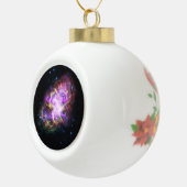 Krabnevel supernova restant Hubble Composiet Keramische Bal Ornament (Rechts)