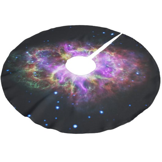 Krabnevel supernova restant Hubble Composiet Kerstboom Rok (Gekanteld)