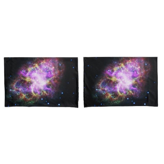 Krabnevel supernova restant Hubble Composiet Kussensloop (Voorkant-Set)