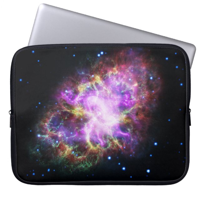 Krabnevel supernova restant Hubble Composiet Laptop Sleeve (Voorkant)